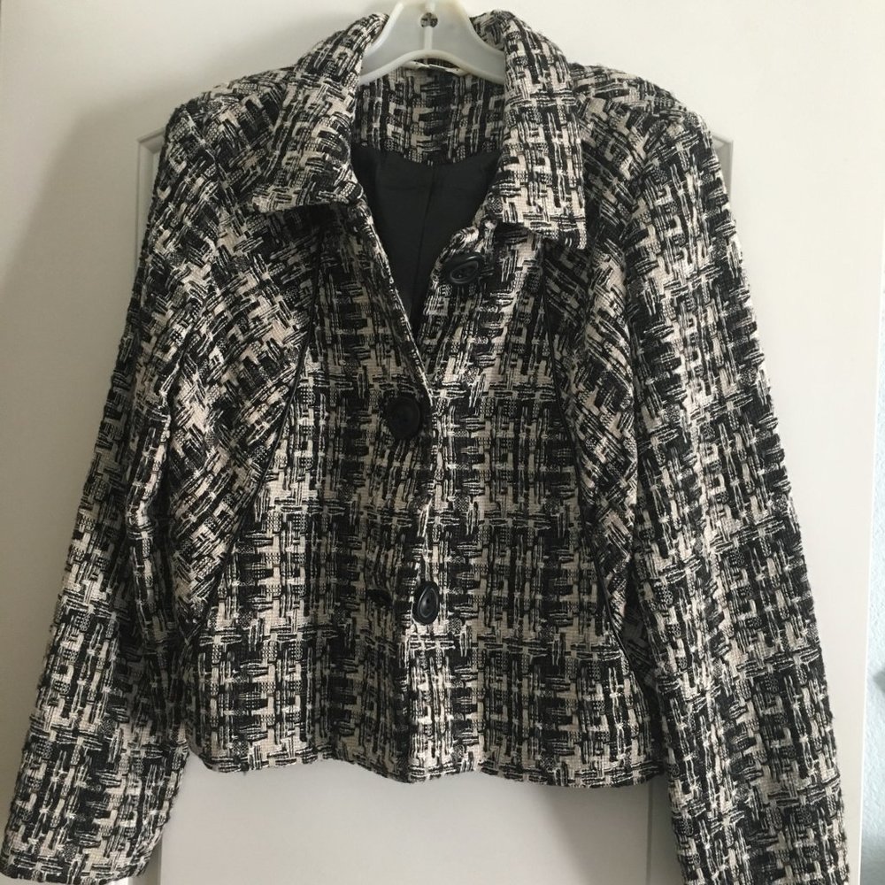Black and White CAbi jacket Style 630